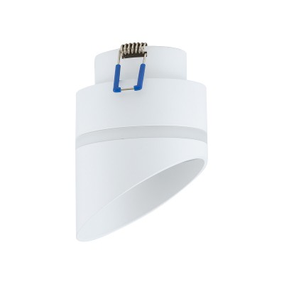 TLIS 1x12W, GX53, IP20 Stropní, podhledové svítidlo, těleso hliník, povrch bílá, difuzor plast opál, pro LED 1x12W, GX53, 230V, IP20, tř.1, rozměry d=85mm, h=120mm, otvor d=65mm