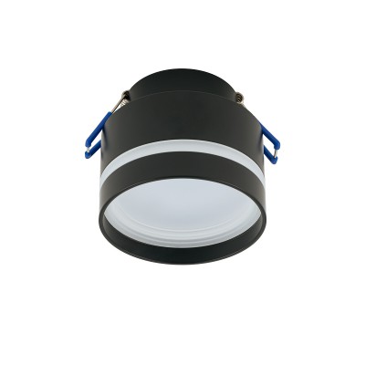 RALB 1x12W, GX53, IP20 Stropní podhledové svítidlo, těleso hliník, povrch bílá nebo černá, difuzor plast opál, pro žárovku 1x12W, GX53, 230V, IP20, tř.1, rozměry d=85mm, h=75mm, otvor d=65mm
