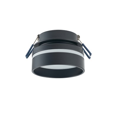 MUJET 1x10W, GU10, IP20 Stropní podhledové svítidlo, těleso hliník, povrch bílá nebo černá, difuzor plast opál,  pro žárovku 1x10W, GU10, 230V, IP20, tř.1, rozměry d=80mm, h=70mm, otvor d=67mm