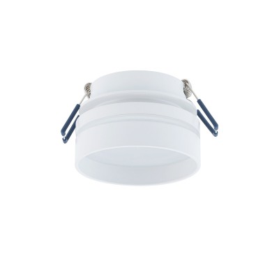 MUJET 1x10W, GU10, IP20 Stropní, podhledové svítidlo, těleso hliník, povrch bílá, difuzor plast opál,  pro žárovku 1x10W, GU10, 230V, IP20, tř.1, rozměry d=80mm, h=70mm, otvor d=67mm