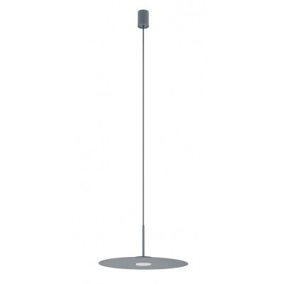 YDOLUM HL 1x12W GX53 Závěsné svítidlo, lustr, základna kov, povrch šedomodrá, pro žárovku 1x12W, GX53, 230V, IP20, rozměry d=400mm, vč závěs kabelu l=1400mm, lze zkrátit.