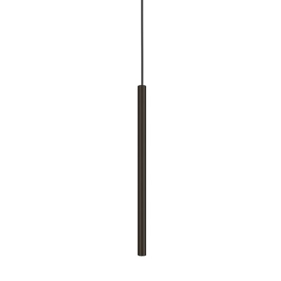 ORGASIO C1 Závěsné svítidlo, základna kov, povrch černá, těleso kov černá, pro žárovku 1x10W, G9, 230V, IP20, tř.1, rozměry 25x490mm, vč kabelového závěsu l=810mm lze zkrátit