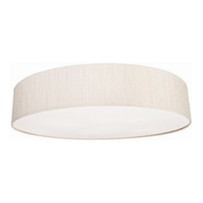 GELIO V7 Stropní svítidlo, základna kov, povrch šedostříbrná, stínítko textil bílá, difuzor plast opál, pro žárovku 7x25W, E27, 230V, IP20, tř.1, rozměry d=780mm, h=150mm