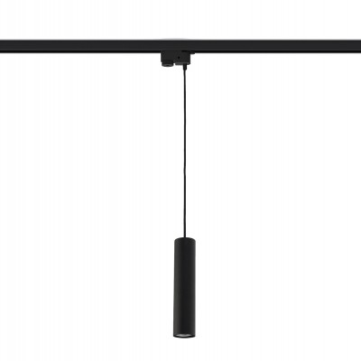 JOLIONO SU TRACK 1x10W, GU10 Závěsné bodové svítidlo, těleso hliník, povrch bílá, nebo černá, pro žárovku 1x10W, GU10, 230V, IP20,, rozměry d=55mm, h=250mm, vč. záv kabelu l=1500mm, lze zkrátit. do lišty NORDIC ALUMINIIUM