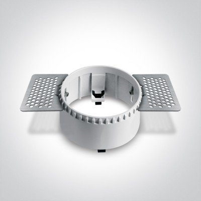 IZEGE V 1x10W GU10 bezrámečkové Podhledové, bodové, komínkové, bezrámečkové, Darklight, svítidlo, těleso hliník, povrch bílá, pro žárovku 1x10W, GU10, MR16, 230V, IP20, rozměry d=85mm, h=41mm, BEZ REFLEKTORU