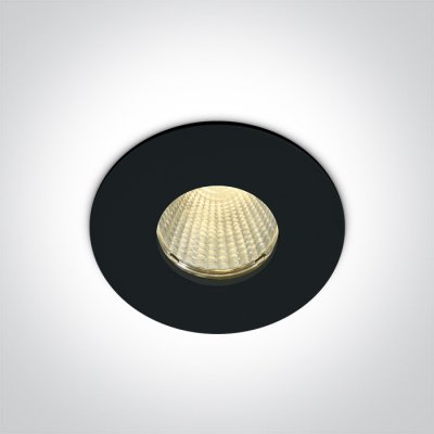 LUTYCH BI 12W, IP65 Stropní, podhledové, bodové, Darklight, svítidlo, těleso hliník, povrch černá/bílá/surový, LED 12W, 1100lm, teplá 3000K, stmívatelné, 700mA, do koupelny IP64/IP65 dle typu, tř.3, rozměry d=83mm, h=85mm, driver SAMOSTATNĚ