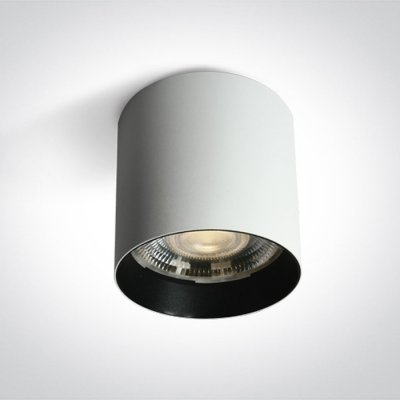 VIRTON PL 15W Stropní přisazené bodové svítidlo, těleso kov, povrch bílá, LED 15W, 1800lm, teplá 3000K, Ra90, vyzař. úhel 38°, 230V, IP20, tř.1, rozměry d=90mm, h=80mm.