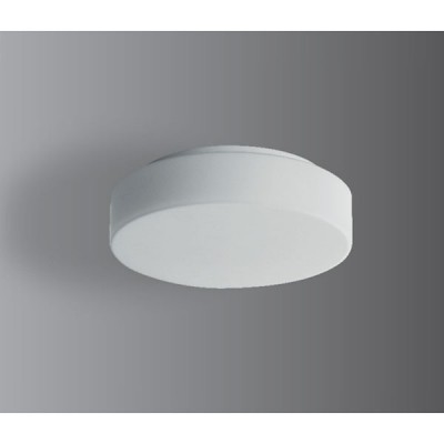 ELSA 1 LED-1L12B07BT12/023 HF 4000 Stropní svítidlo HF senzor pohybu dosah 8m,záběr 150°/360°,čas 10s-10min, soumrak, zákl kov bílá, sklo opál, LED 11W, neutr 4000K,1350lm/950lm, Ra80, 230V, IP44, tř.1, "F", d=250mm, h=84mm