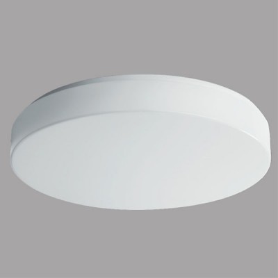 DELIA 3, LED-1L20C10KN94/PM24 4000 Stropní svítidlo, základna kov, povrch bílá, difuzor plast opál PMMA, LED 53W, 7150lm/4720lm, neutrální 4000K, Ra80, 230V, IP54, d=500mm, h=85mm