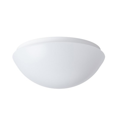 TITAN 1A LED-1L12C03KN32 SEZOR HF IP54 9W Stropní, přisazené svítidlo, senzor HF, záběr 150°, dosah 8m, čas 10s-10min, základna kov bílá, difuzor plast opál, LED 9W, 1080lm, teplá 3000K, 230V, do koupelny IP54, IK10, tř.1, d=220mm, h