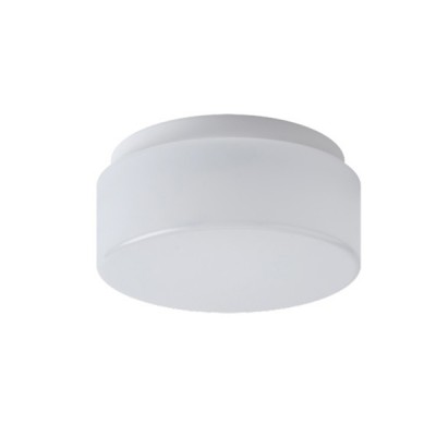 DELIA 1AA LED-1L10C03KN22 IP54 5W VÝPRODEJ Stropní, přisazené svítidlo, základna kov, povrch bílá, difuzor plast opál, LED 5W, 650lm, neutrální 4000K, 230V, do koupelny IP54, IK10, tř.1, rozměry d=140mm, h=65mm