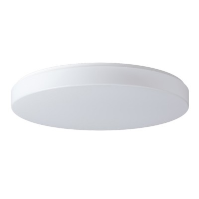 DELIA 4 LED-6L51B10KN10/PM25 DALI 4000 Stropní svítidlo, základna kov, povrch bílá, difuzor plast PMMA opál, LED 109W, neutrální 4000K, 15450lm, Ra80, stmív DALI, 230V, do koupelny IP54, tř.1, d=650mm, h=80mm