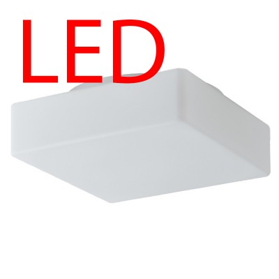 LINA 3 LED-1L14C03K64/037 IP43 15W/20W Stropní, přisazené svítidlo, základna kov, povrch bílá, difuzor sklo triplex opál, LED 15W/20W, teplá 3000K/neutrální 4000K, stmív DALI, 230V, zvýšené kytí IP43, tř.1, rozměry 320x320x115mm