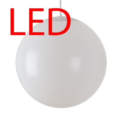 ISIS P4 LED-5L07C09Z11 44W D=500MM Závěsné svítidlo, základna kov, povrch bílá/mosaz/nerez lesk/nerez broušená, difuzor PE opál, LED 44W, 5880lm/6200lm, teplá 3000K/neutrální 4000K, stmív DALI, 230V, IP40, tř.1, d=500mm, vč tyčového závěsu délka dle typu
