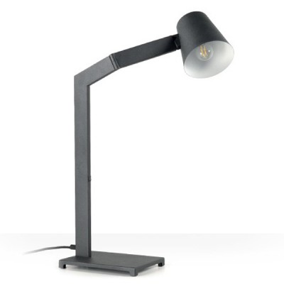 ANGERS TA 4W E14 Stolní lampa, materiál kov, povrch bílá, nebo černá, pro žárovku 4W, E14, 230V, IP20, tř.2, ramena 490 + 310mm, výška h=650mm, hlavice d=130mm, vypínač na kabelu