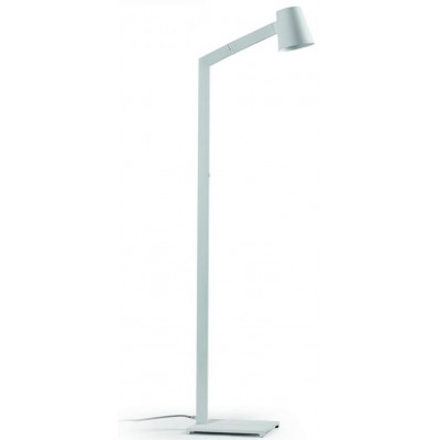 ANGERS 4W E14 stojací Stojací lampa, materiál kov, povrch bílá, pro žárovku 4W, E14, 230V, IP20, tř.2, výška h=1500mm, hlavice d=130mm, vypínač na tělese