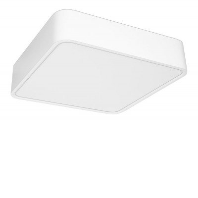 ARABELA Stropní svítidlo, základna kov, bílá, difuzor plast opál, LED 138W, neutrální 4200K, 8970lm, Ra80, 230V, IP20, rozměry 800x800x110mm
