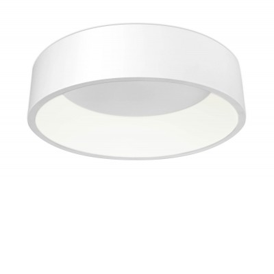 CIRCULAR C LED 32W/42W Stropní přisazené svítidlo, základna kov, povrch bílá, šedá, černá, difuzor plast opál, LED 32W/42W, teplá 3000K, Ra80+, 230V, IP20, rozměry dle typu