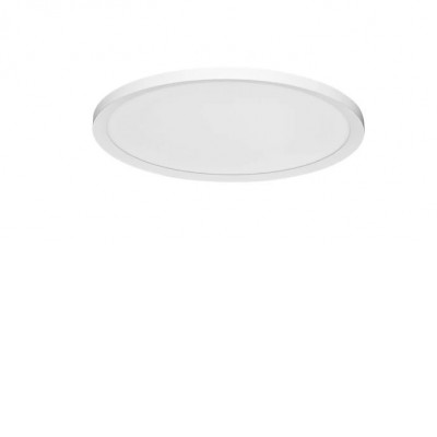 PUERI 36W CCT TUYA Wifi Stropní svítidlo, bílá, dif plast opál, LED 36W, 2985lm, ovl smart telefon Tuya, WiFi, nebo dálk. ovl (součástí), nast CCT teplá 3000K-neutr 4000K, 230V, stmív, d=400mm, h=50mm, svítí nahoru/dolů
