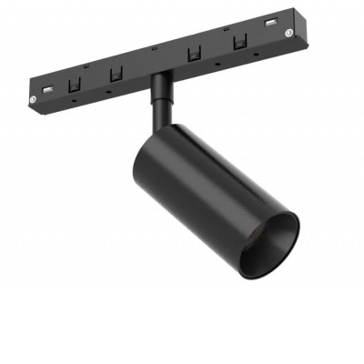 OBELIX 6W/10W/12W/15W CCT Bodové svítidlo do mag. systému, nast. směr svícení, kov, černá, smart Tuya dle typu, LED 6W/10W/12W/15W, pomocí mob. tel. nebo přepín CCT teplá 3000K/3500K/neutr 4000K, stmív. dle typu, vyz. úhel 36°/38°, 48V, IP20,