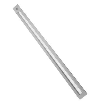 DIPRO LED 12V LED lišta trojúhelníková pro osvětlení kuchyňské linky, základna hliník, povrch elox, difuzor plast opál mat, LED 5W. teplá bílá 3000K/300lm, denní bílá 6000K/360lm, 12V, IP20, l=500mm 23x33mm, s vypínačem