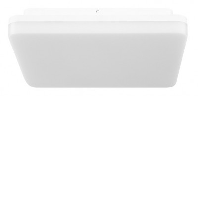 NODU SQ 18W, 24W, 30W, CCT, IP54 Stropní venkovní svítidlo, plast, černá, nebo bílá, difuzor plast opál, LED 18W, 24W, 30W, přepínatelná teplota CCT teplá 3000K, neutrální 4000K, denní 6000K, Ra80, 230V, IP54