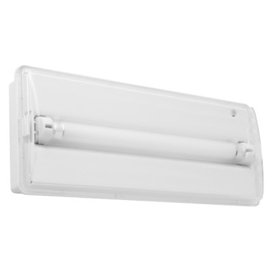 ZOOM Nouzové svítidlo SE - pouze nouzové svícení, záloha 1h/3h, plast bílá, kryt plast transparentní, pro zářivku 1x6W, G5, 230V, IP40, rozměry 260x106x47mm, vč.sv.zdr. neutr bílá 4000K