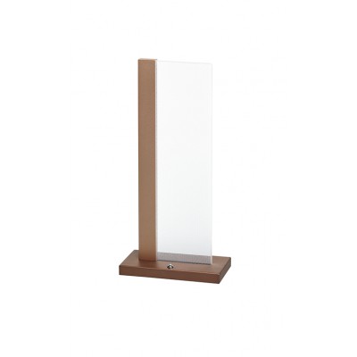 BLECKEDE TL Stolní lampa, těleso hliník, povrch bílá mat, difuzor plast opál, LED 7W, 560lm, CCT přepín teplota teplá 3000K, neutrální 4500K, denní 6000K, stmívatelné, 230V, IP20, rozěry 80x180x370m.