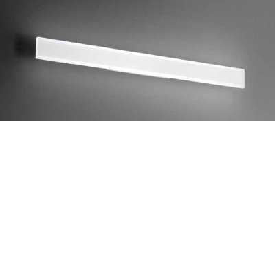 ZAHNE WL 32W CCT Nástěnné svítidlo, hliník, bílá, dif. plast opál, LED 32W, 2560lm, přepín. CCT teplá 3000K/neutr 4000K/denní 6000K, stmív. TRIAC., Ra80, 230V, IP20, rozměry 810x65x58mm, svítí nahoru/dolů.