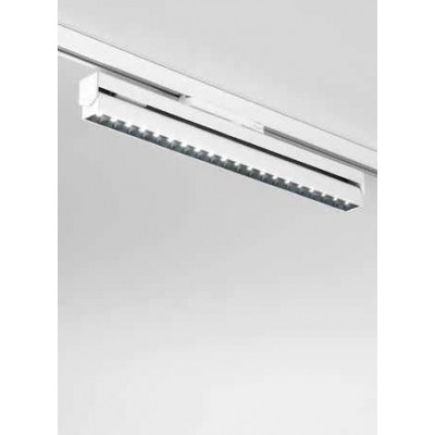 BOGEN 30W CCT Lištové svítidlo buňkové do 3F lišty, nastav. směr svícení, hliník, černá, LED 30W, 2083lm, přepín CCT teplá 3000K-neutr 4000K-denní 6000K, vyzař. úhel 43°, Ra82, 230V, IP20, tř.1, 550x110x40mm
