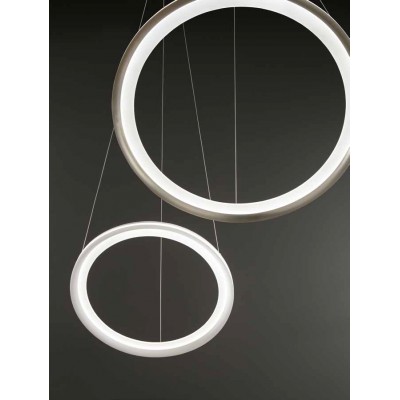 ZDIS HL 66W/86W/98W Závěsné svítidlo, lustr, těleso hliník, povrch bílá mat/šedá, dif plast opál, LED 66W/4620lm, 86W/6020lm, 98W/7840lm, teplá 3000K, Ra83, 230V, IP20, tř.1, rozměry dle typu, svítí nahoru/dolů.