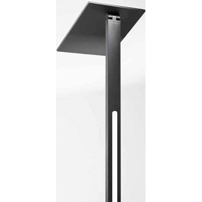 ZEISI FL 24W+10W CCT Stojací lampa, nast. směr svícení, těleso hliník, povrch černá/bílá, dif plast opál, LED 24W+10W, 2160lm+900lm, dotyk CCT teplá 3000K-denní 6000K, stmívání, 230V, IP20, tř.3, rozměry 190x240mm, h=1800mm.