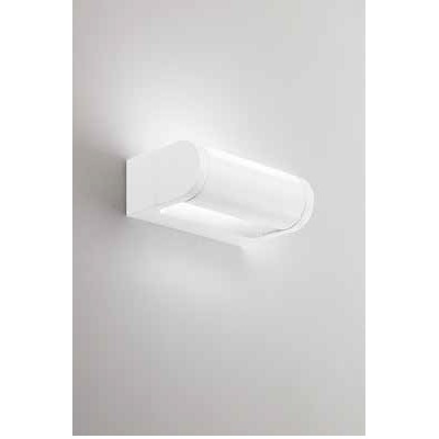 ANDRUS WL 12W IP65 Nástěnné venkovní svítidlo, nast. sklon svícení, těleso hliník, povrch bílá, dif plast opál, LED 12W, 960lm, teplá 3000K, Ra90, 230V, IP65, tř.1, rozměry 176x63x110mm.