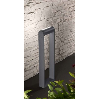 ANDRUS FL 12W IP65 Sloupkové svítidlo, nastavitelný sklon svícení, těleso hliník, povrch černá grafit/hnědá/bílá, dif. plast opál, LED 12W, 960lm, teplá 3000K, Ra90, 230V, IP65, tř.1, rozměry 176x600x63mm.