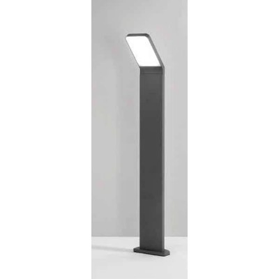 LUKTU FL 12W IP65 Sloupkové svítidlo, těleso hliník, povrch černá antracit/sv. šedá, dif. plast opál, LED 12W, 1050lm, teplá 3000K, Ra80, 230V, IP65, tř.1, rozměry h=900mm, svítí dolů.