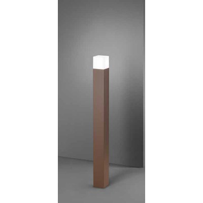 BROJ FL 1x20W E27 IP54 Sloupkové svítidlo, těleso hliník, povrch černá antracit/hnědá/sv. šedá, dif. plast opál, pro žárovku 1x20W, E27, 230V, IP54, tř.1, rozměry dle typu.