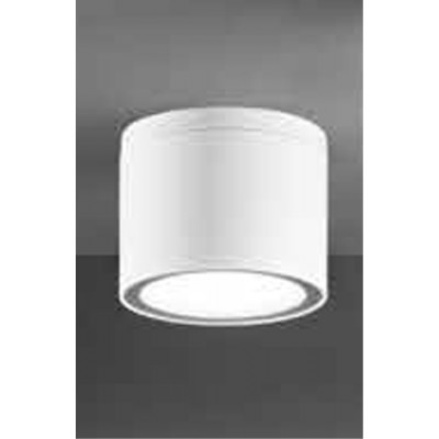GURIDI R PL 1x18W GX53 IP65 Stropní venkovní svítidlo, těleso hliník, povrch bílá, difuzor sklo opál, pro žárovku 1x18W, GX53, 230V, IP65, tř.1, rozměry d=90mm, h=72mm.