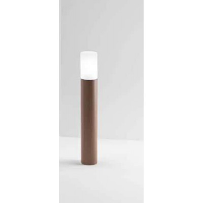BALU FL 1x40W E27 IP54 Sloupkové svítidlo, těleso hliník, povrch hnědá, dif. sklo opál, pro žárovku 1x40W, E27, 230V, IP54, tř.1, rozměry d=90mm, h=900mm.