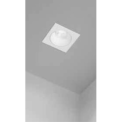 BARGTEH BI SQ II 1x35W GU10 Podhledové bodové svítidlo, čtvercové, těleso kov, povrch bílá/černá, pro žárovku 1x35W, GU10, 230V, IP20, tř.1, rozměry 90x90x35mm.