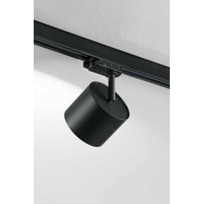 BOGEN 1x11W GX53 3F Bodové svítidlo do 3F lišty, nast. směr svícení, těleso hliník, povrch bílá mat/černá mat, pro žárovku 1x11W, GX53, 230V, IP20, tř.1, rozměry d=100mm, h=180mm.