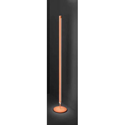 BENEST FL 25W Stojací lampa, těleso kov, povrch krémová lesk/oranžová lesk, difuzor plast opál, LED 25W, 2000lm, teplá 3000K, dotyk stmívání, Ra80, 230V, IP20, tř.3, rozměry d=220mm, h=1600mm.