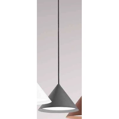 ZVAN HL 12W Závěsné svítidlo, lustr, těleso hliník, povrch černá antracit, dif plast opál, LED 12W, 1509lm, teplá 3000K, Ra80, 230V, IP20, tř.1, rozměry d=190mm, h=130mm, vč závěs kabelu l=3000mm, lze zkr.