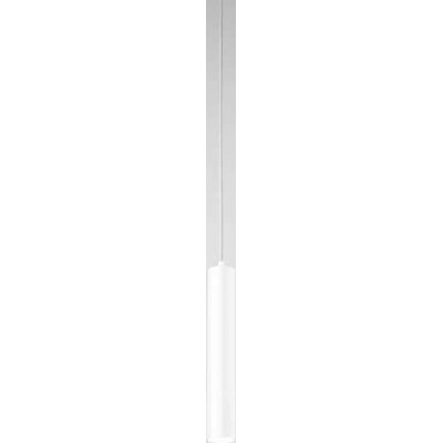 JUNO HL 1x35W GU10 Závěsné bodové svítidlo, těleso hliník, povrch bílá mat, pro žárovku 1x35W, GU10, 230V, IP20, tř.1, rozměry d=55mm, h=350mm, vč závěs kabelu l=3000mm, lze zkr, základna SAMOSTANĚ