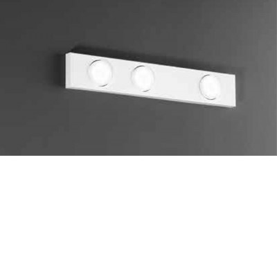 OIZUMI WL/PL 3x15W GX53 Stropní nebo nástěnné svítidlo, těleso hliník, povrch bílá, pro žárovku 3x15W, GX53, 230V, IP20, tř.1, rozměry 600x25x100mm.
