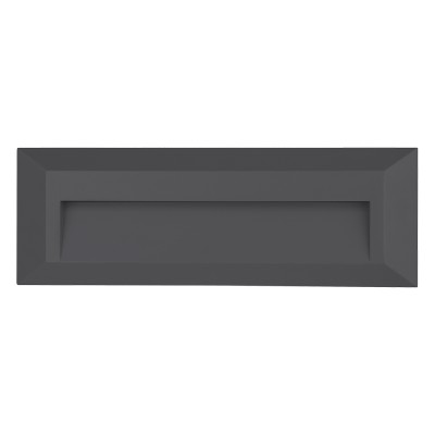 TULIPOS II Nástěnné venkovní svítidlo, těleso plast tmavě šedá, LED 3W, neutrální 4000K, 180lm, 230V, IP65, Ra80, tř.2. rozměry 80x230x27mm.
