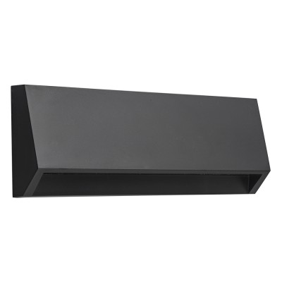 TULIPOS I Nástěnné venkovní svítidlo, těleso plast tmavě šedá, LED 5W, neutrální 4000K, 250lm, 230V, IP65, Ra80, tř.2. rozměry 220x80x33mm.