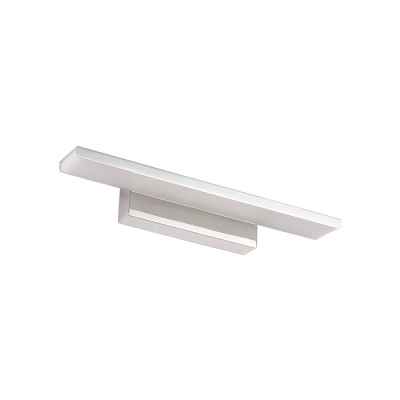 VIROS Nástěnné svítidlo k obrazu, těleso kov, povrch chrom, difuzor plast opál, LED 12W/1000lm, 24W/1200lm, 32W/1920lm, teplá 3500K, 230V, IP20, tř.2. rozměry dle typu, svítí dolů.