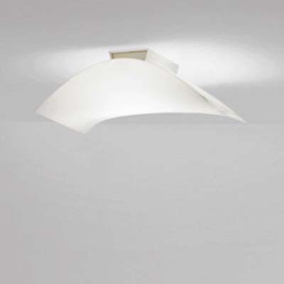 LIGHTVOLUME C21 Stropní svítidlo, základna kov, difuzor bílá, opal strečový polypropylen, 1x26W, G24q-3, 230V, IP20, 300x170x540mm