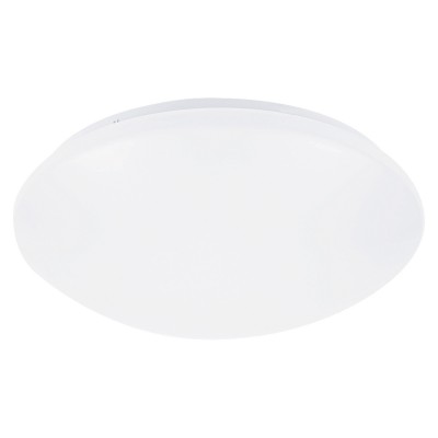 OLLIMIE LED 18W IP20 Stropní svítidlo, základna kov, povrch lak bílá mat, difuzor plast opál, LED 1x18W, neutrál 4000K, 1170lm, 230V, IP20, tř.1. rozměry d=330mm h=107mm