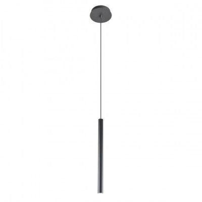 ARUTICA, LED 7W Závěsné bodové svítidlo, těleso kov, povrch bílá/černá/kávová/bronz/růžovo zlatá,  krycí sklo čiré, LED 1x7W, 390lm, teplá 3000K, 230V, IP20, tř.1. rozměry dle typu, včetně závěsu, lze zkrátit